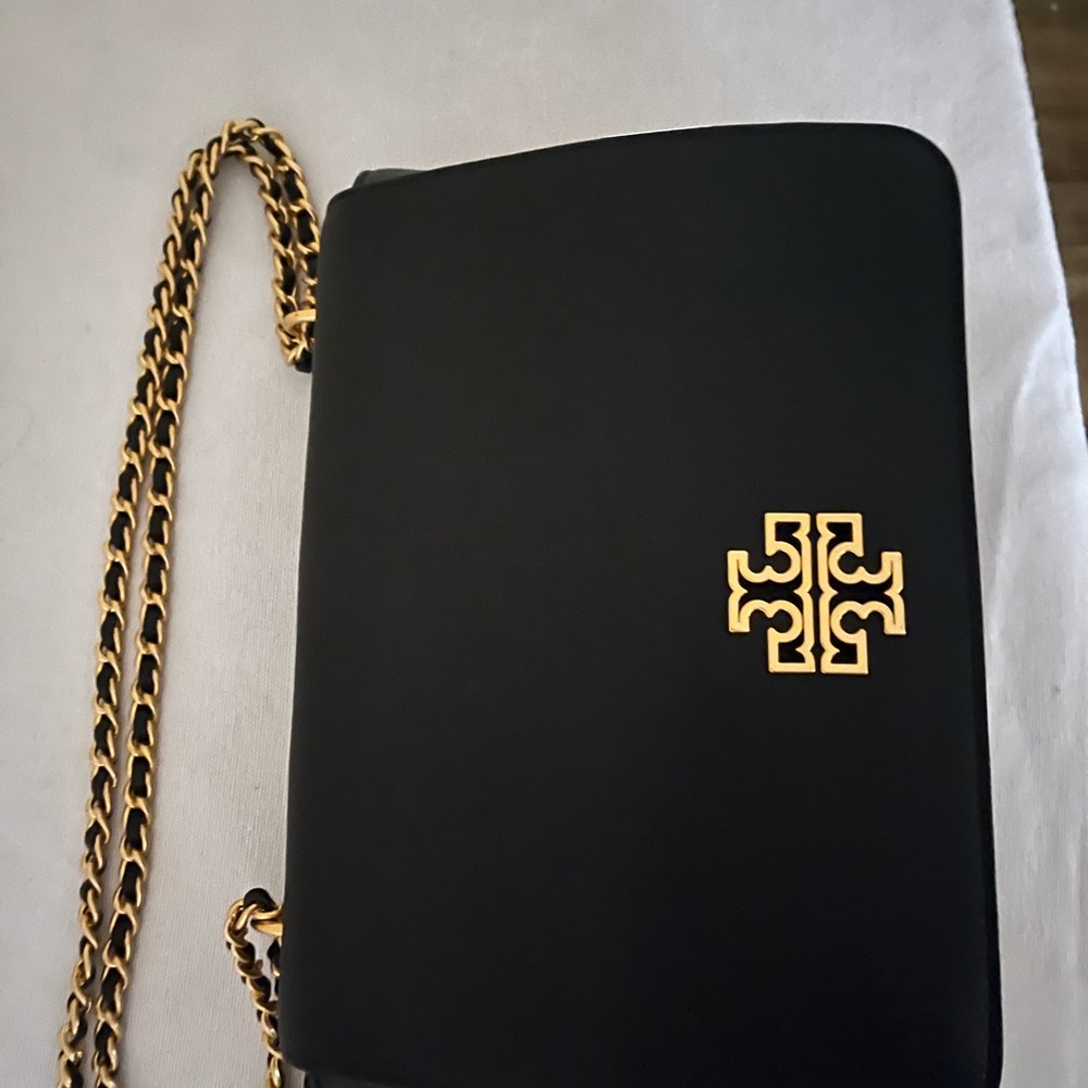 Black and Gold Crossbody Bag